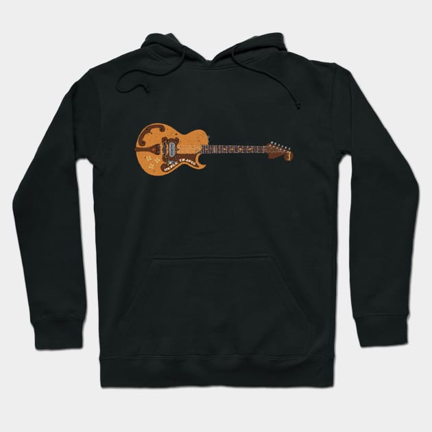 Merle Travis Bigsby Guitar Hoodie by Daniel Cash Guitar